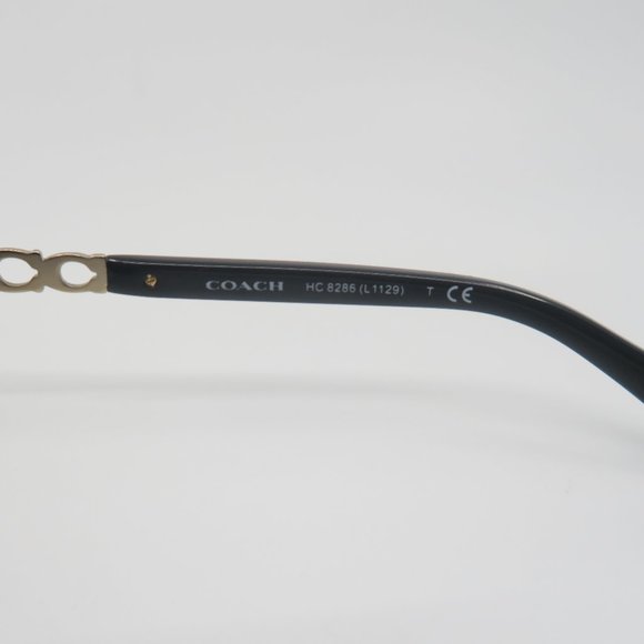 COACH HC8286 5002/8G New Black/Gray Gradient Butterfly Sunglasses - Picture 10 of 11